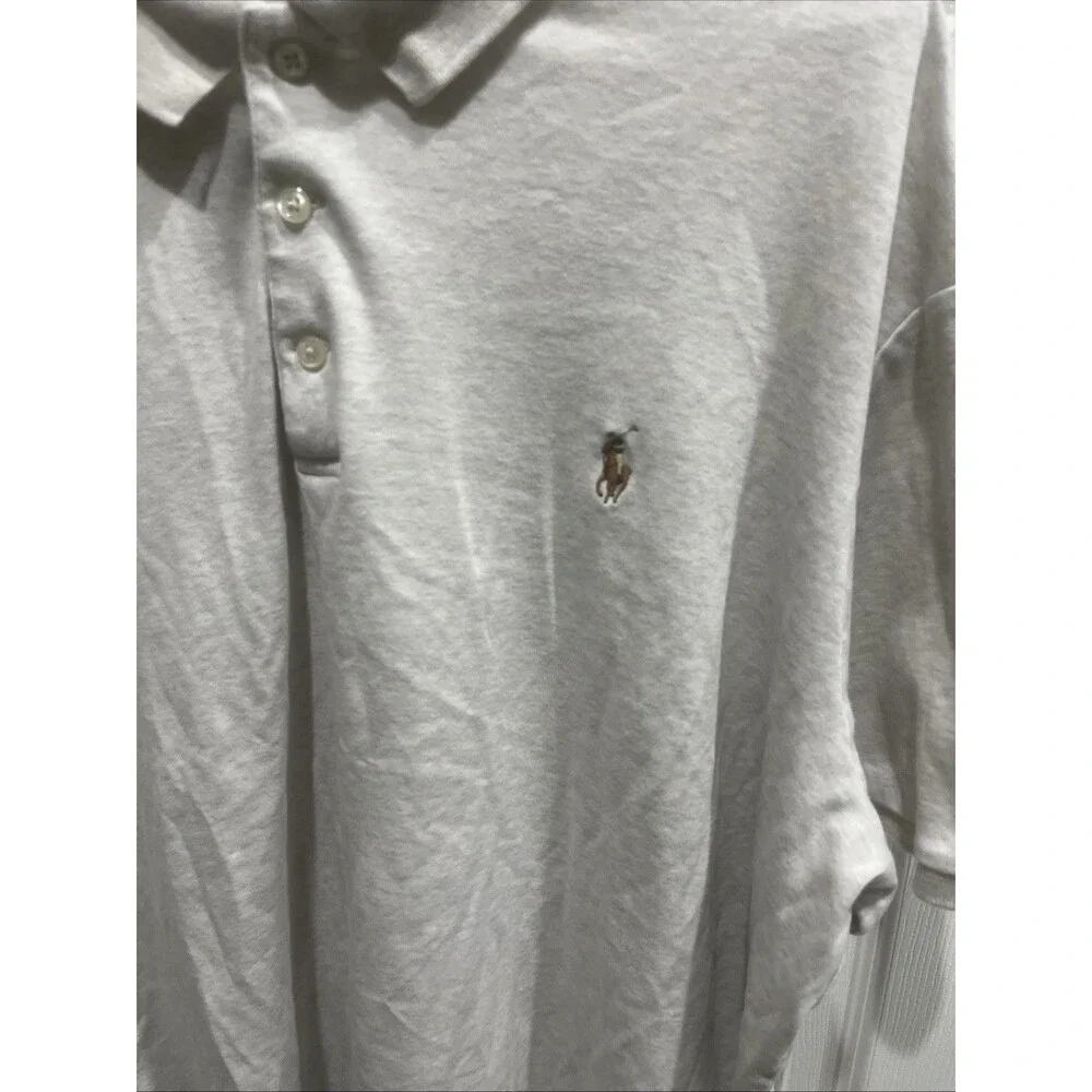 Ralph Lauren Mens Polo Shirt XL Soft Cotton